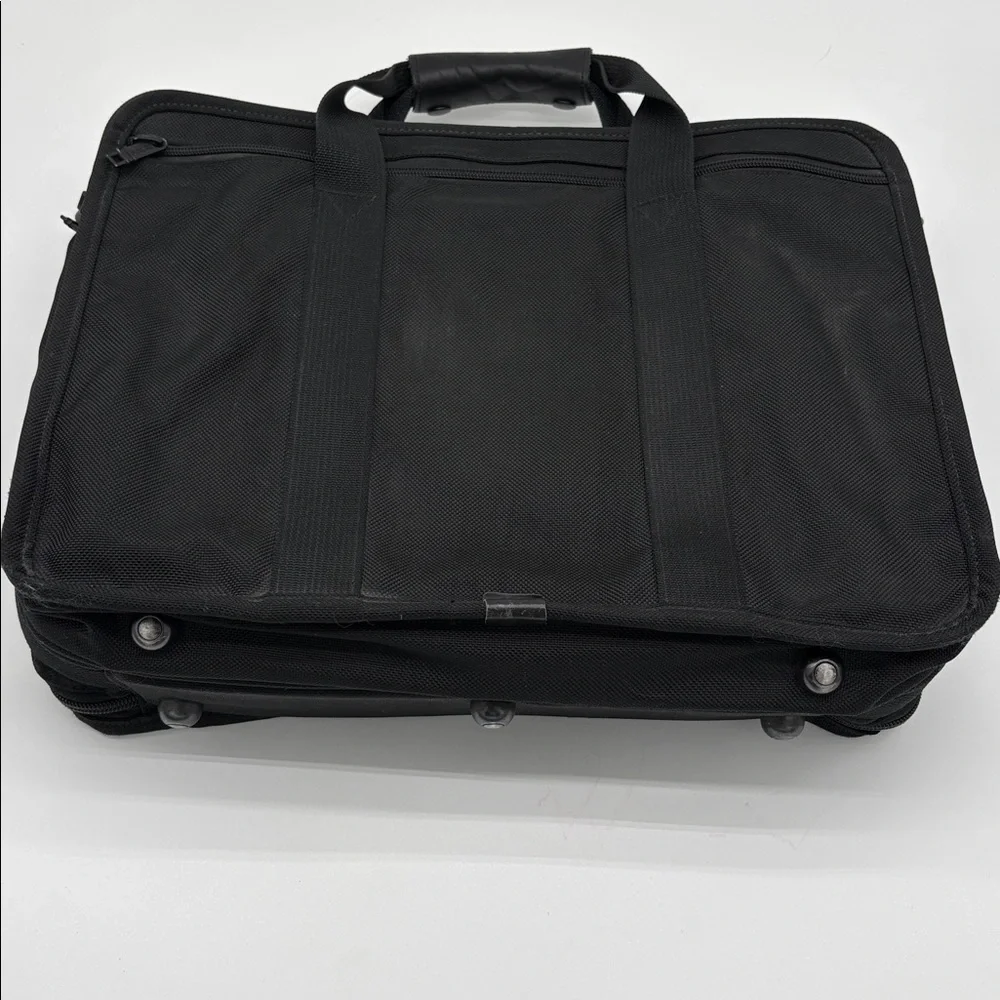 Tumi Black Laptop Travel Work Case 16x12